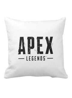 Buy Apex Game 1 Printed Square Pillow White 40 x 40cm in UAE