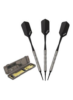 Buy Pack Of 3 Tungsten Soft Tip Darts With Travel Case in UAE