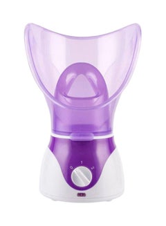 Buy Moisturizing Facial Steamer Purple/White 18.6x26.7x16.6cm in UAE
