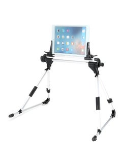 Buy Foldable Tablet Mount For Apple iPad Silver/Black in UAE