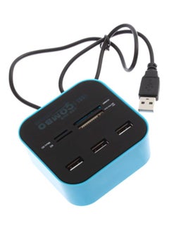 Buy USB Hub Blue in Saudi Arabia
