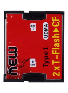 Buy Type I UDMA Card Reader Red/Black in UAE