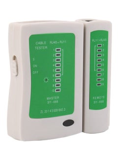 Buy Network LAN USB Cable Remote Tester White/Green 12x12x3centimeter in UAE