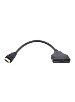 Buy HDMI Audio Video Cable Black in UAE
