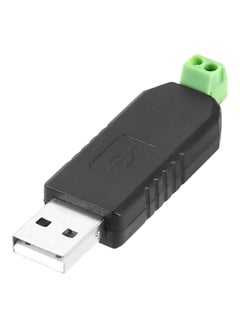 Buy USB To RS485 Converter Adapter Black in Saudi Arabia