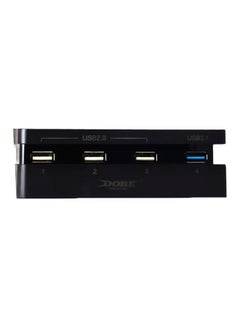 Buy 4-In-1 USB Hub Black in Saudi Arabia