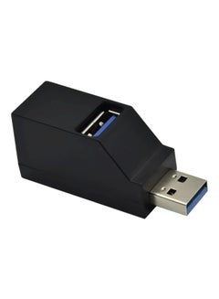 اشتري Hi-Speed Multi Port USB Hub Splitter Black في الامارات