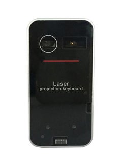 Buy Portable Laser Projection Virtual Keyboard And Mouse Black in UAE