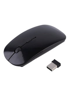 Buy USB Wireless Optical Mouse Black in UAE