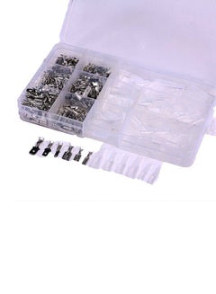 Buy 270-Piece Electrical Wire Crimp Terminal Connector Silver 0.134kg in Saudi Arabia