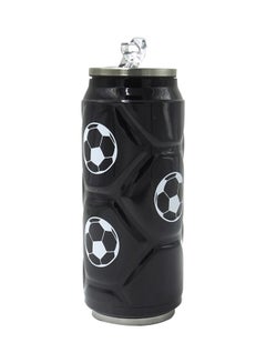 Buy Sports Water Bottle Black/White in Saudi Arabia