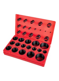 Buy 394-Piece Rubber O-Ring Kit Set Black in UAE