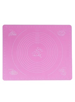 Buy Non-Stick Scale Rolling Mat Pink 35x45cm in Egypt