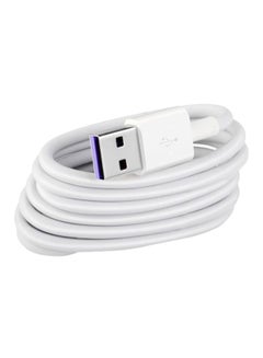 Buy USB Type-C Data Sync Charging Cable White in UAE