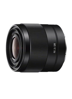 اشتري High Grade 28 mm f/2-22 Mirrorless Lens For Sony Camera Black في الامارات