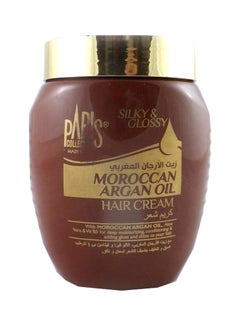 اشتري كريم الشعر بزيت الأرجان المغربي شفاف 475ملليلتر في السعودية