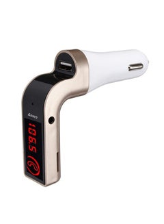 Buy G7 Bluetooth Car FM Transmitter With USB Charger in Saudi Arabia
