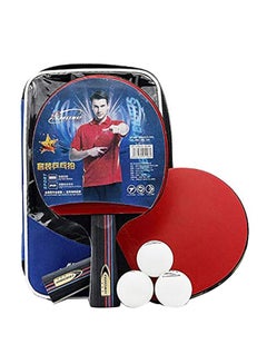 Buy 5-Piece Table Tennis Racket With Ball in UAE