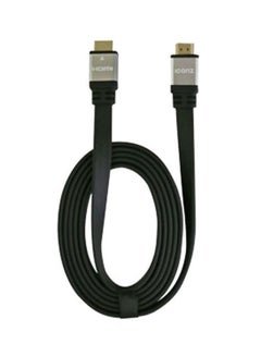 اشتري كابل HDMI مسطح 5متر أسود/فضي في مصر