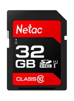 اشتري P600 SDHC UHS-I Class 10 Memory Card 32GB Red/Black/White في الامارات