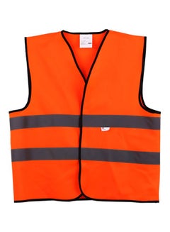 Buy Reflective Safety Vest Orange in UAE