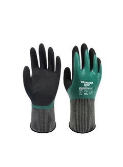 Buy Double Layered Thermo Plus Coldproof Work Gloves Green 20x13x2cm in Saudi Arabia