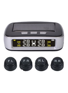 Buy Car Tire Pressure Solar Energy Monitoring System With 4 External Sensors in Saudi Arabia