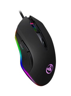 Buy USB Wired Gaming Mouse Black in UAE