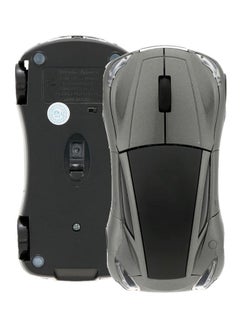 Buy C296 Car Shaped Wireless Optical Mouse Grey/Black in UAE
