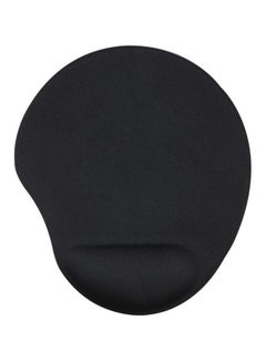 Buy Silicone Mouse Pad With Wrist Support Black in UAE