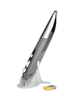 Buy Wireless Optical Pen Mouse Silver Grey in UAE
