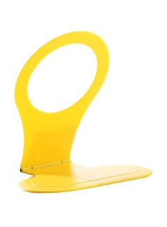 Buy Wall Charging Rack Holder Yellow in UAE