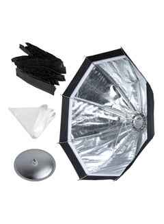 اشتري مجموعة مصباح إضاءة سوفت بوكس على شكل مظلة للتصوير الفوتوغرافي أسود في السعودية