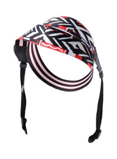 Buy Retro Designed Camera Shoulder Strap Belt Red/Black/White in Saudi Arabia