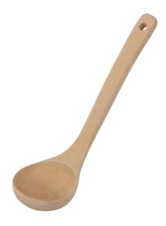 Buy Soup Porridge Stirring Spoon Beige 7.5 x 26cm in UAE