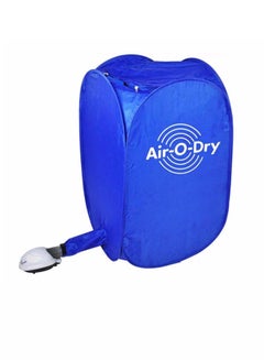 Buy Portable Laundry Basket Blue 7cm in Egypt