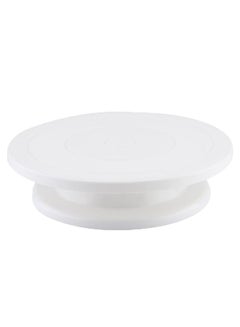 Buy Turntable Cake Decorating Revolving Stand White in Egypt