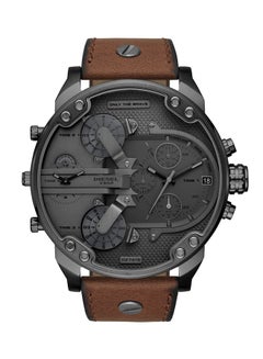 Buy men Leather Analog Wrist Watch DZ7413 in Saudi Arabia