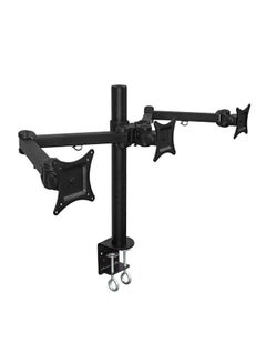 Buy Triple Screen LCD Monitor Desk Mount Black in UAE