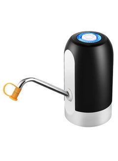 Buy USB Charging Electric Pumping Automatic Water Dispenser Black/White/Silver in Saudi Arabia