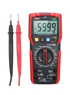 Buy Automatic RMS Digital AC/DC Voltage Tester-UT89X Black/Red 186 x 87 x 52mm in Saudi Arabia