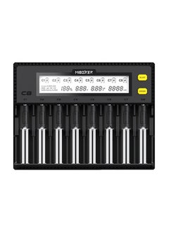 اشتري Intelligent Universal LCD Display Battery Charge Tester أسود 185 x 141 x 35 ملليمتر في الامارات