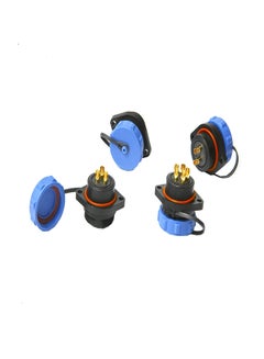 Buy Silicone Aviation Connector Plug And Socket Blue 0.026kg in UAE