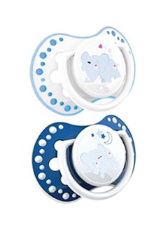 Buy 2-Piece Dynamic Elephant Soother Set (0-3 Months) in Saudi Arabia