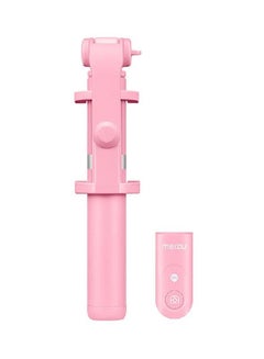 Buy 4-In-1 Bluetooth Extendable Selfie Stick With Tripod Stand And Remote Mount Pink in Saudi Arabia