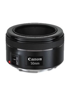 Buy EF 50mm f/1.8 Lens For Canon DSLR Cameras Black in UAE