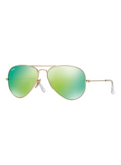 Buy Men's Pilot Sunglasses - RB3025-112/19-58 - Lens Size: 58 mm - Gold in UAE