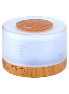 Buy Air Humidifier Oil Diffuser With Timer White in Saudi Arabia