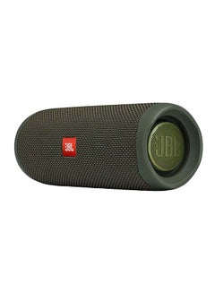 Buy Flip 5 Portable Waterproof Speaker Green in UAE