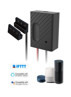 Buy WiFi Garage Door Controller Smart Switch Black 235grams in Saudi Arabia
